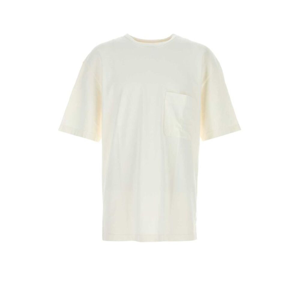 Lemaire Men White Cotton Oversize T-Shirt